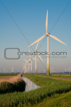 windturbines in the Netherlands