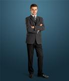 Businessman In Suit Full Length