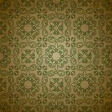 vector seamless pattern on grungy background with crumpled paper