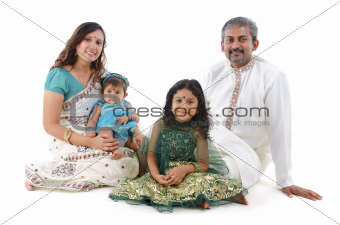 Traditional Indian family