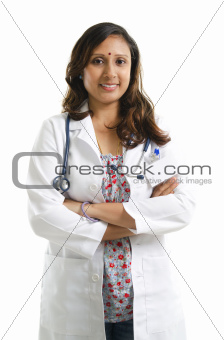 Indian doctor portrait