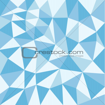 Texture with blue triangles