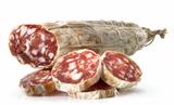Salami with slices