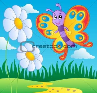 Butterfly theme image 2