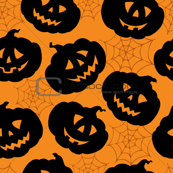 Halloween seamless background 1