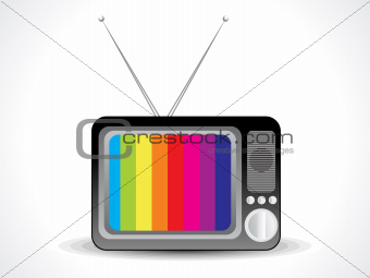 abstract television icon