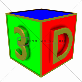 3d colour boxes