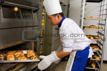 Baked sweet bread