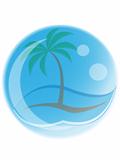 Tropical – bubble logo