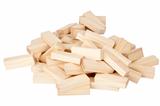 Stack of wooden rectangular blocks