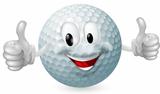 Golf Ball Mascot