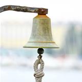 Bell on sailing ship