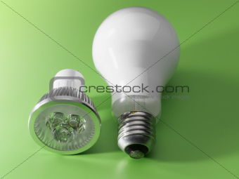LED v/s Light Bulb