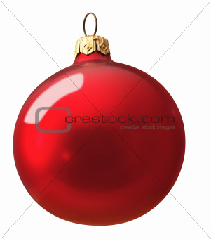 Red Christmas Ball