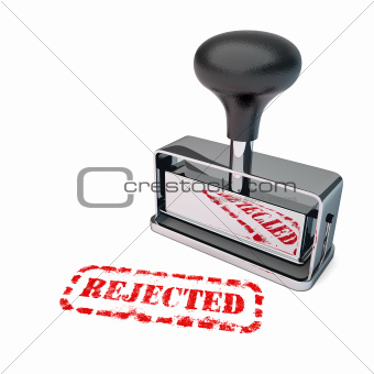 Rejected Rubber Stamp