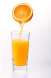 Juice to pour from orange