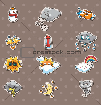 weather stickers