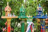 spirit houses in thailand