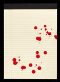 Blood Stained Notepad V