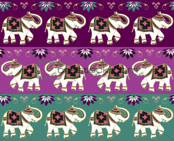 Traditional indian elephant background