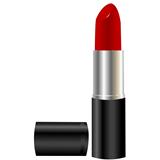 Lipstick isolated over white background