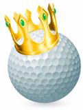 King of golf