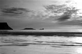 Monochrome Seascape, Rhossili, Gower, Wales.