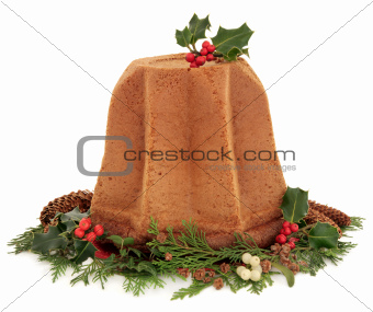 Pandoro Christmas Cake