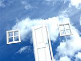 Door and Window in the sky