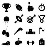 Sports related icon set