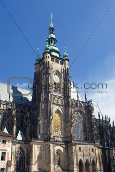 czech republic prague - st. vitus cathedral