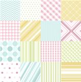 seamless patterns with fabric texture