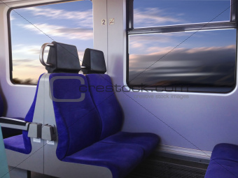 traveling with train