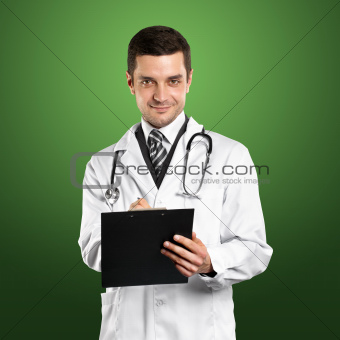 Doctor Man With Stethoscope