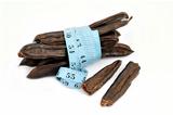 carob and measure isolated