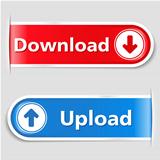 Download and Upload Buttons