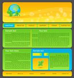 Eco nature environmental web template
