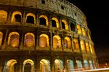 colosseum rome at night