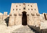 citadel gate in aleppo syria
