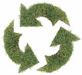 Recycling Symbol Cut Out