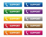 Phone support buttons