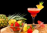 Tropical fruit cocktail