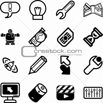 Applications Icon series set