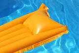 yellow airbed