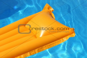 yellow airbed