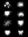 Grunge black background, abstract vector illustration