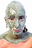 Green claymask
