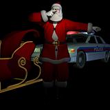 Santa - Pulled Over