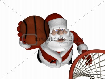 Santa Basketball 1