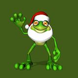 Santa Frog